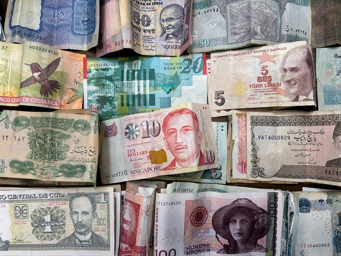 Currency foreign currencies cash michael y park copy