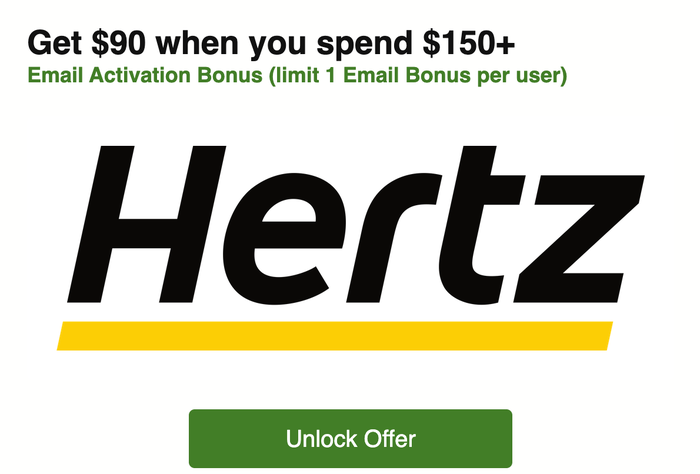 hertz capital one offer