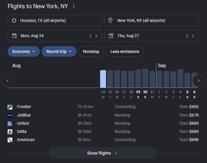 last minute flights from Houston to New Tork last minute flights from Houston to New Tork