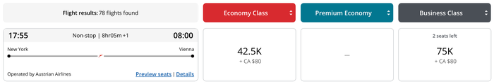 vienna booking example