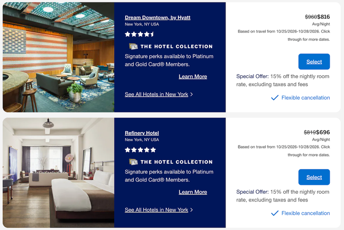 Amex Travel Hotel Deal September 2026 4 Amex Travel Hotel Deal September 2026 4