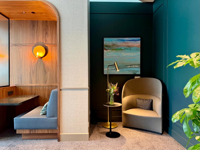 Amsterdam Amex Centurion Lounge living area seating