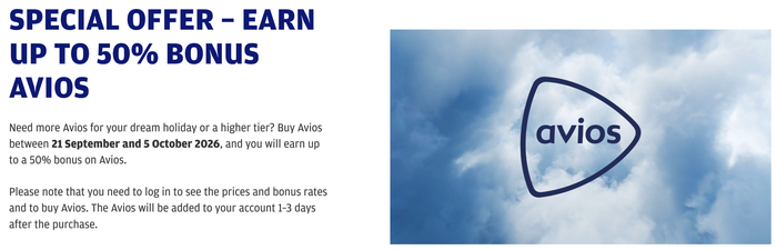 Buy Finnair Avios September 2026