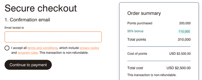 Buy Marriott Bonoy points 55 bonus October 2026