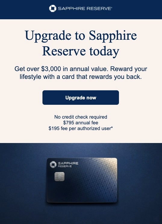 CSP to CSR upgrade offer CSP to CSR upgrade offer