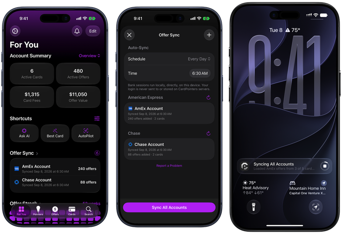 CardPointers for Credit Cards version 8