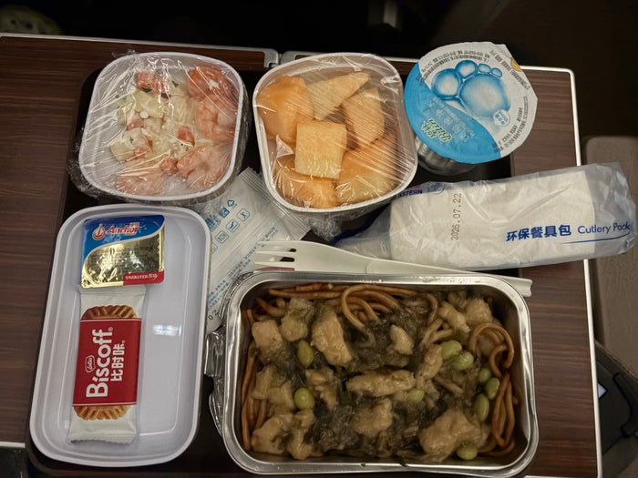 China Eastern premium economy rubbery noodles
