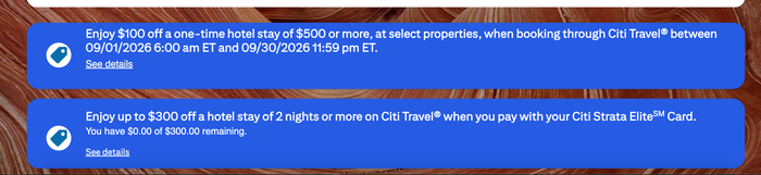 Citi Strata Elite Citi Travel Promotion Citi Strata Elite Citi Travel Promotion