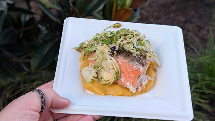 EPCOT Food and Wine Festival Bramblewood trout EPCOT Food and Wine Festival Bramblewood trout