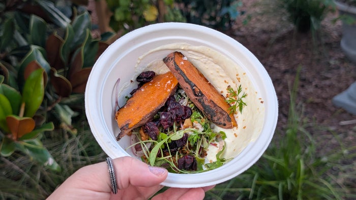 EPCOT International Food & Wine Festival Bramblewood Bites sweet potato