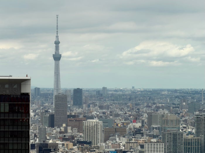 Fairmont Tokyo Gold Lounge Tokyo Skytree view Fairmont Tokyo Gold Lounge Tokyo Skytree view