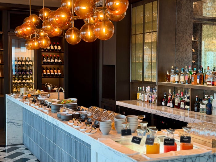 Fairmont Tokyo Gold Lounge breakfast buffet