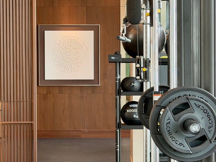 Fairmont Tokyo gym smith machine