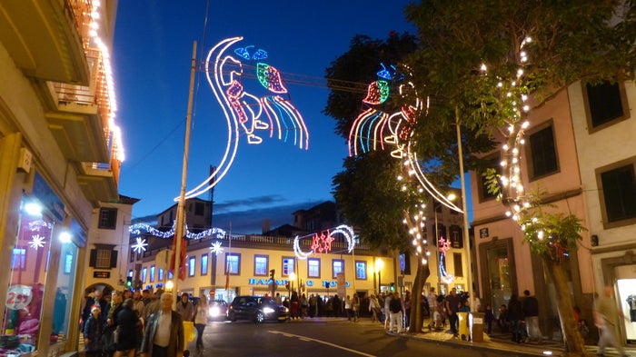 Madeira Christmas Funchal Madiera Portugal Christmas Alfred Koop madeira 244419 1920
