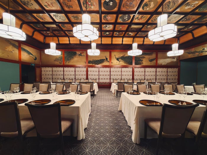 Gajoen Tokyo wedding hall artwork wide