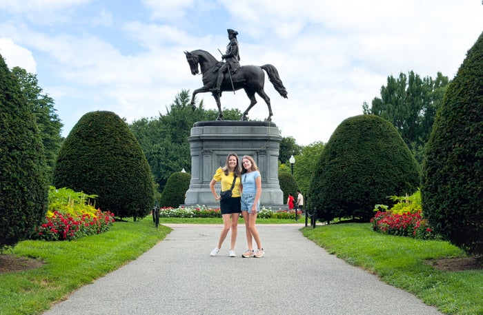 George Washington Statue Boston Public Gardens Image Credit Chris Hassan