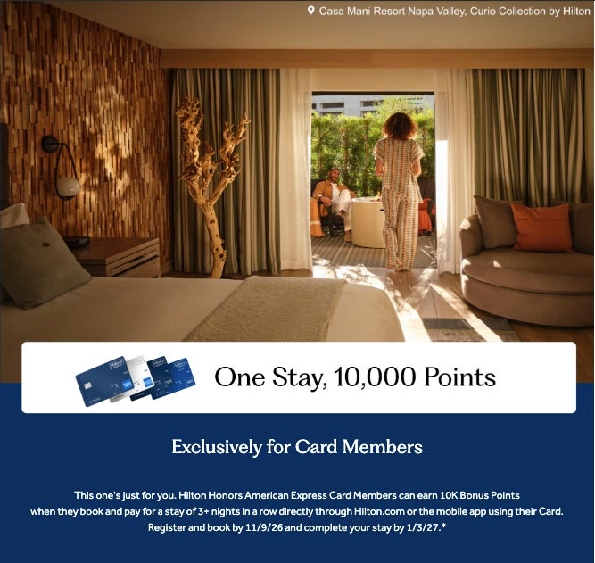 Hilton promo offer Hilton promo offer