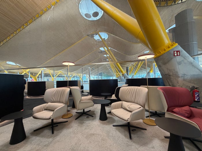 Iberia Emerald Lounge Sorolla seating