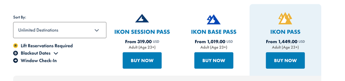 Ikon Pass Ikon Pass