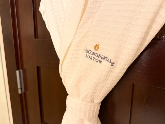 InterContinental Boston by IHG Robe Image Credit Chris Hassan