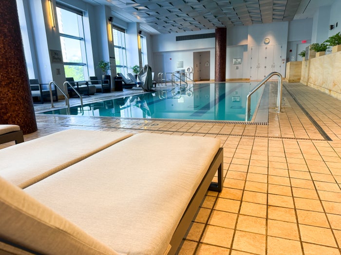 InterContinental Boston by IHG pool chair Image Credit Chris Hassan