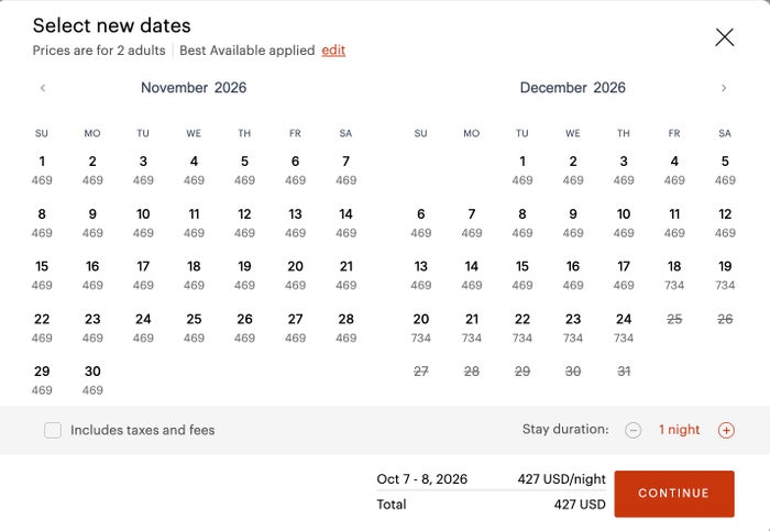 Kimpton cash rates tres rios