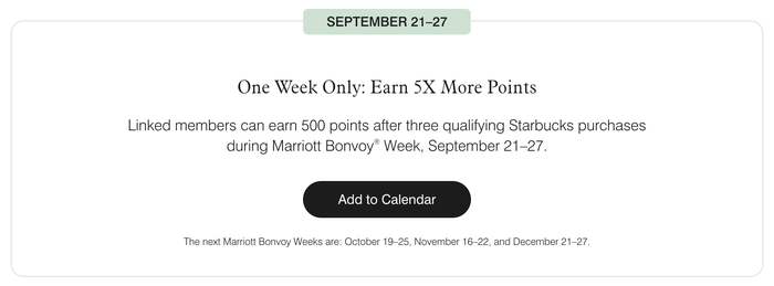 Marriott Starbucks September 2026 Marriott Starbucks September 2026