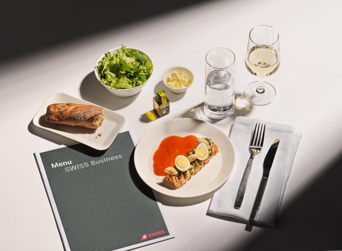 SWISS new business class starter