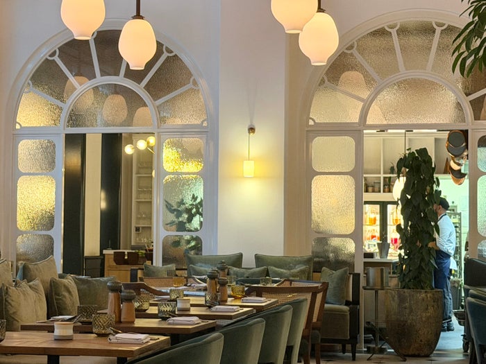 Six Senses London Whiteleys Kitchen at breakfast