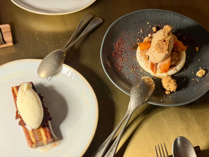 Six Senses London Whiteleys Kitchen dessert