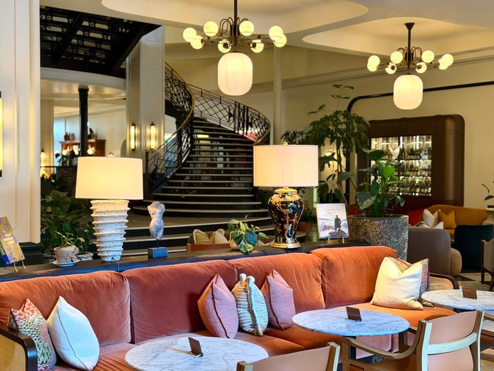 Six Senses London lobby seating
