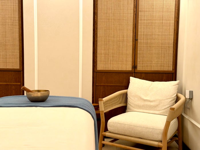 Six Senses London spa treatment room Six Senses London spa treatment room