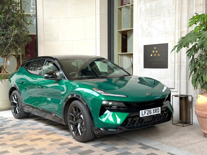 Six Senses London town car Six Senses London town car