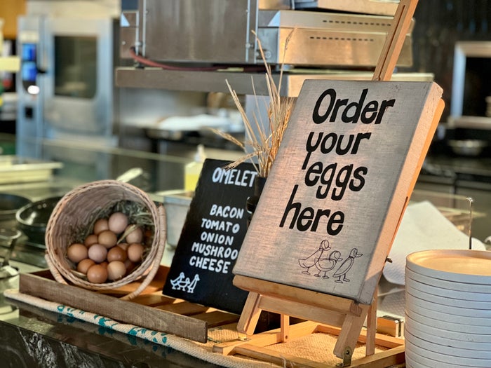 W Brisbane breakfast eggs