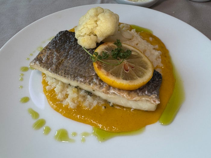 branzino japan airlines first class