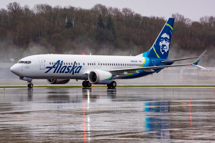 Alaska 737 MAX 8 Image Credit Alaska AIrlines