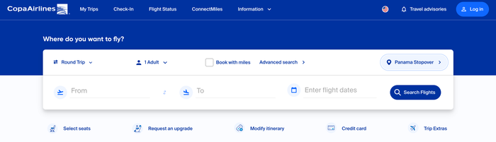 Book Copa Airlines flight Book Copa Airlines flight