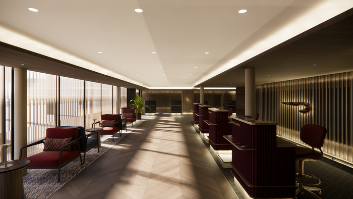 British Airways and American Airlines Heathrow Terminal 3 first class check in