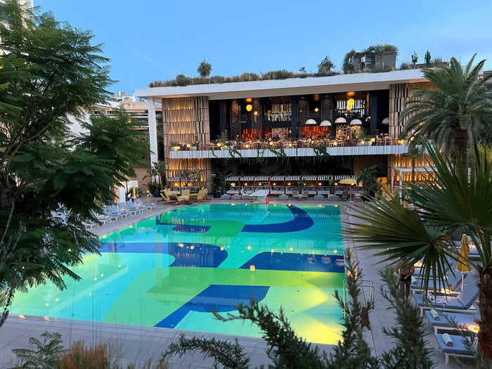 Conrad Athens pool