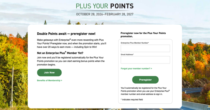 Enterprise Plus Your Points 2026 Enterprise Plus Your Points 2026