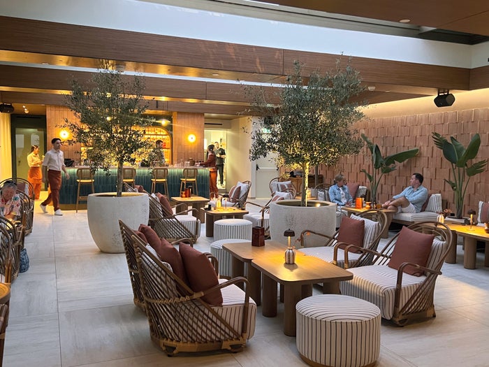 Hilton Chania Old Town rooftop bar and restaurant