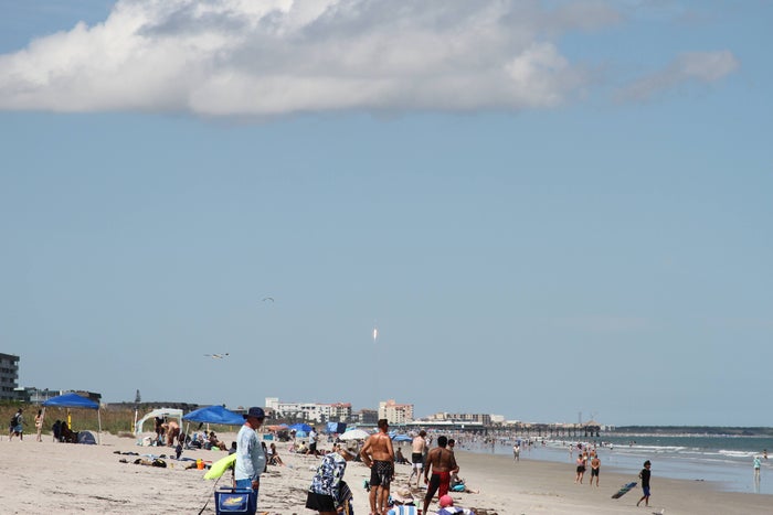 Hilton Garden Inn Cocoa Beach Oceanfront amenities beach rocket launch