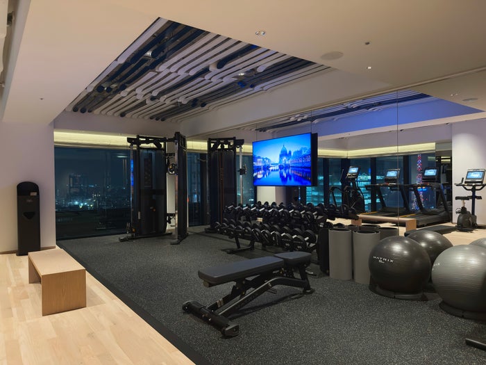 Hyatt Centric Sapporo fitness center strength machines