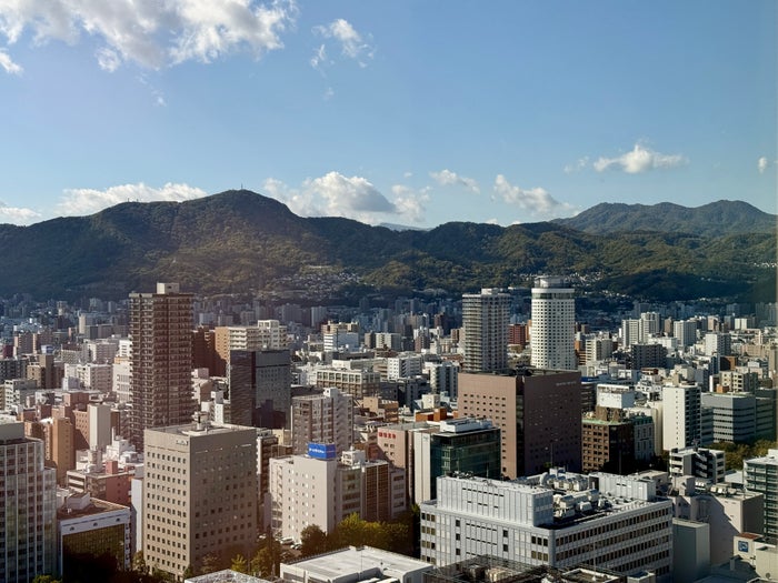 Hyatt Centric Sapporo mountain views