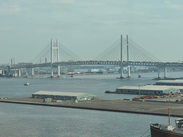 Hyatt Regency Yokohama Bay Bridge view