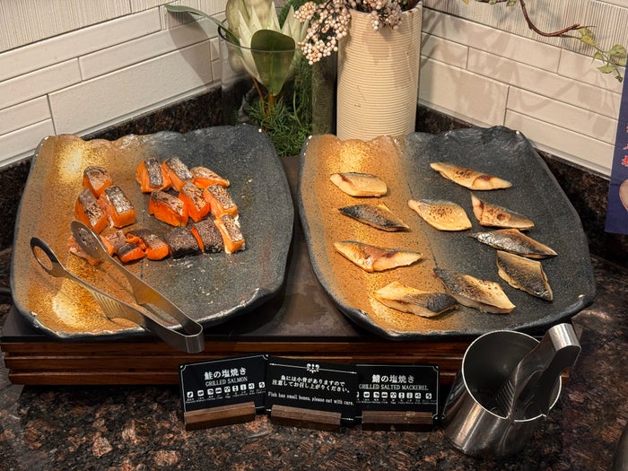 Hyatt Regency Yokohama breakfast grilled fish