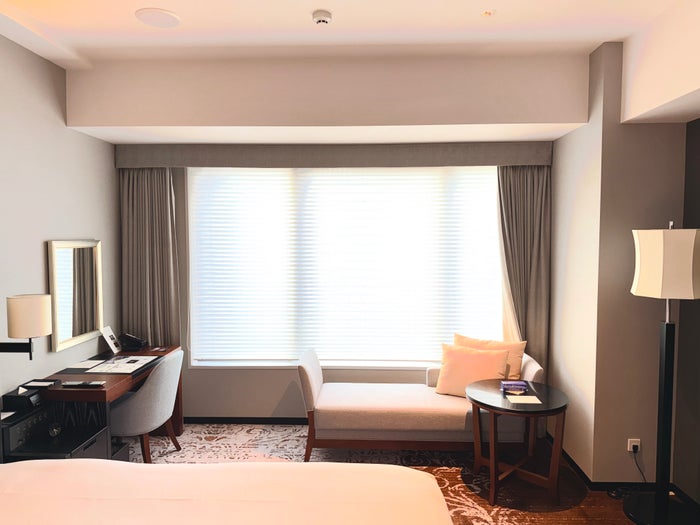 Hyatt Regency Yokohama lounging area