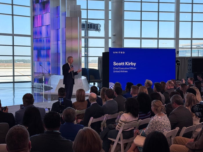 IAH Terminal B Scott Kirby United remarks
