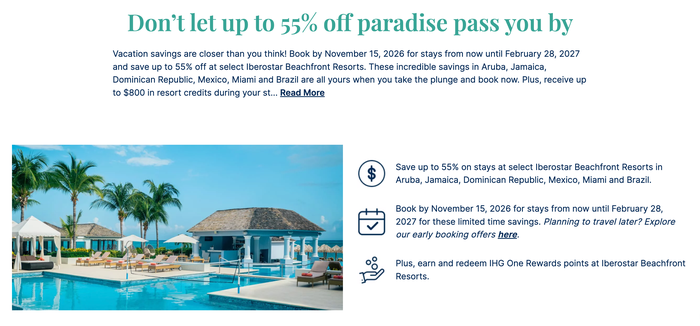 Iberostar 55 discount October 2026 Iberostar 55 discount October 2026