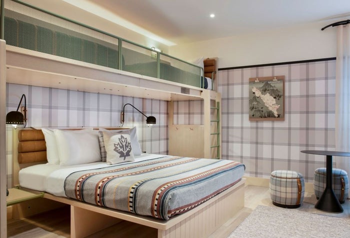 Moxy Banff guest room Moxy Banff guest room